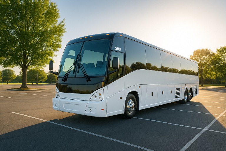 Cary coach bus rental