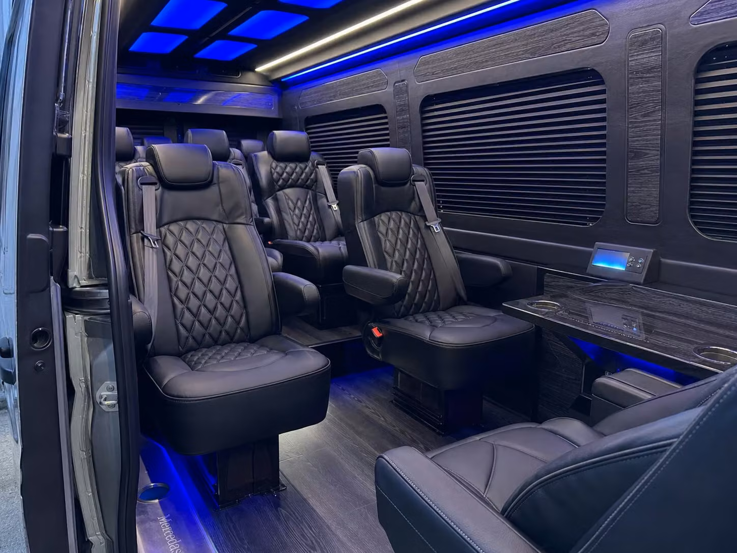 sprinter van transportation for groups and events across cary