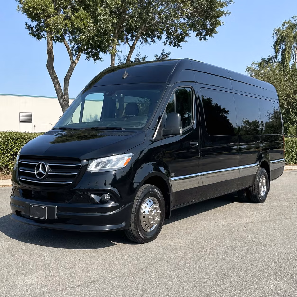 sprinter van with driver